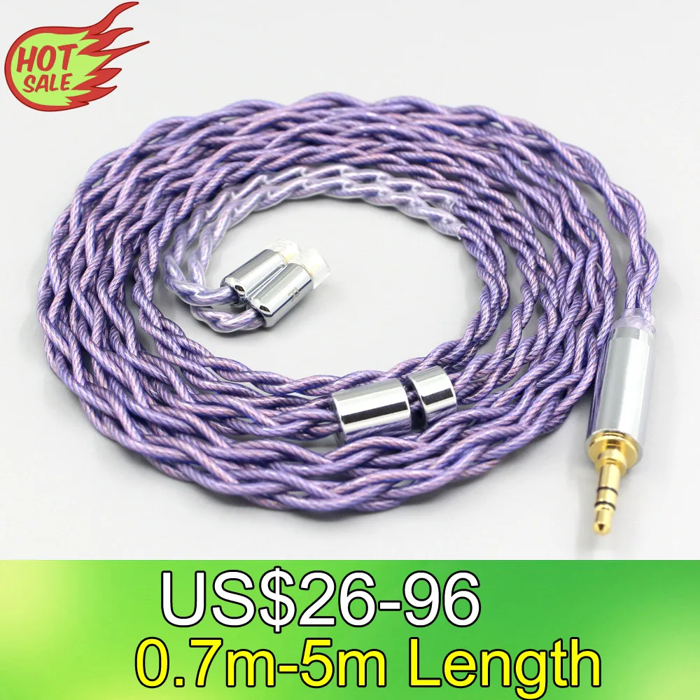 

Type2 1.8mm 140 cores litz 7N OCC Headphone Earphone Cable For Sennheiser IE8 IE8i IE80 IE80s Metal Pin LN007866