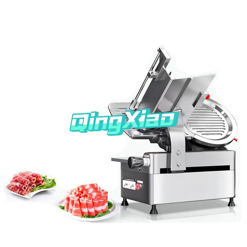 New Innovation  Automatic Meat Slicer Stainless Steel Blade Firm Durable  Commercial Electric For Butcher Shop Deli Kitchen Sale