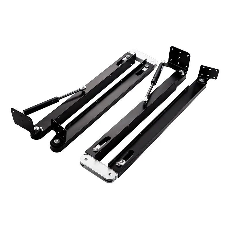 

Folding desk hardware accessories down folding dining table aluminum alloy up and down telescopic up and down writing table