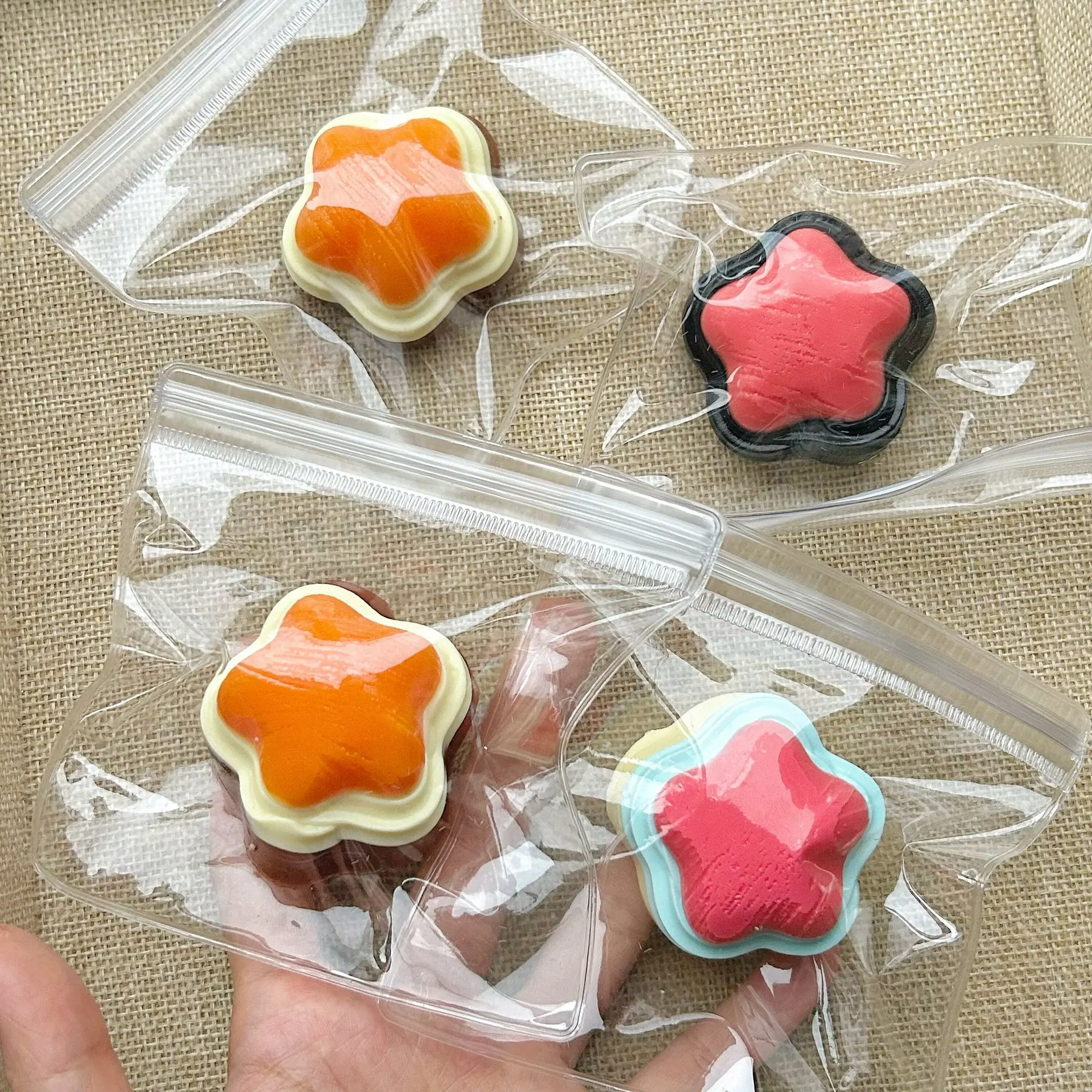 لطيف الغذاء ألعاب ضغط صغيرة سيليكون الاسترخاء ضد الإجهاد اسفنجي اللعب الإجهاد الإغاثة انتعاش بطيء تمتد لعب للأطفال الكبار #4