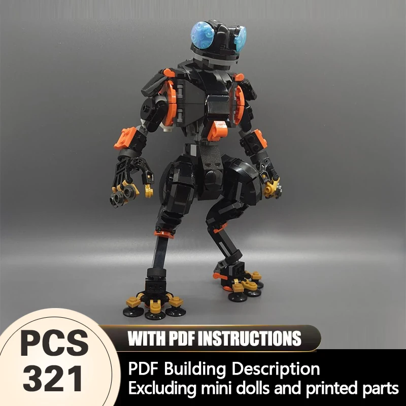 Creators Series Model MOC Building Bricks Sci-Fi Armored Figure Modular Technology Gifts Holiday Assemble Toys Suit Display