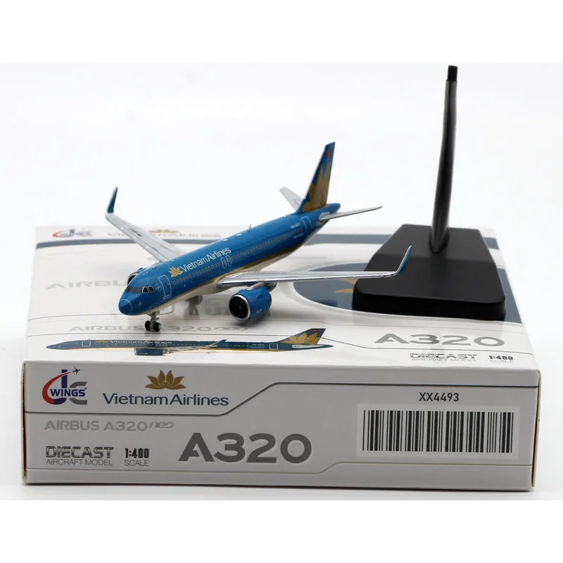 

XX4493 Alloy Collectible Plane Gift JC Wings 1:400 Vietnam Airlines "Skyteam" Airbus A320 Diecast Aircraft Jet Model VN-A513