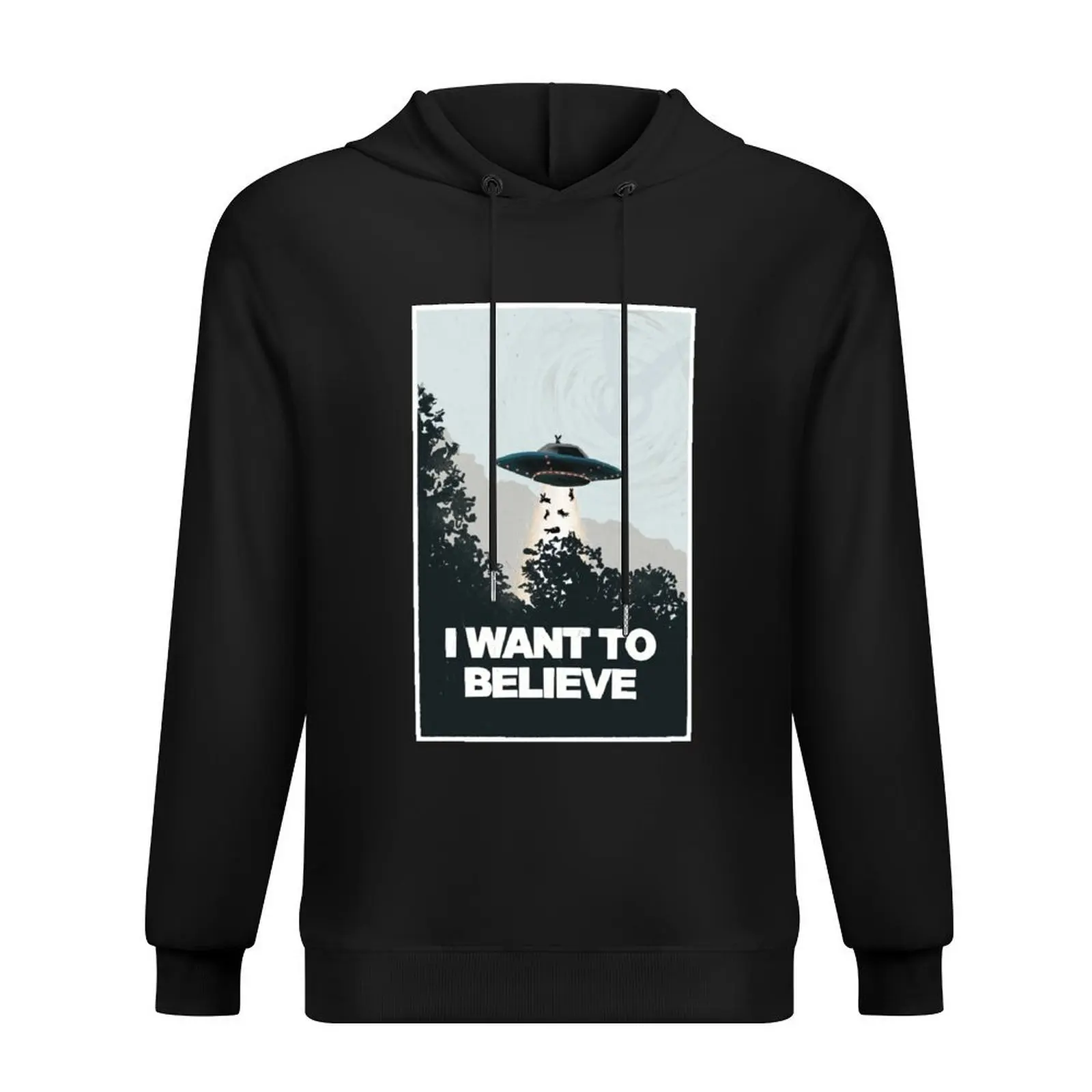 

Alien Bunny Rabbit UFO Hoodie men's winter sweater autumn autumn new products blouse hoodie for men