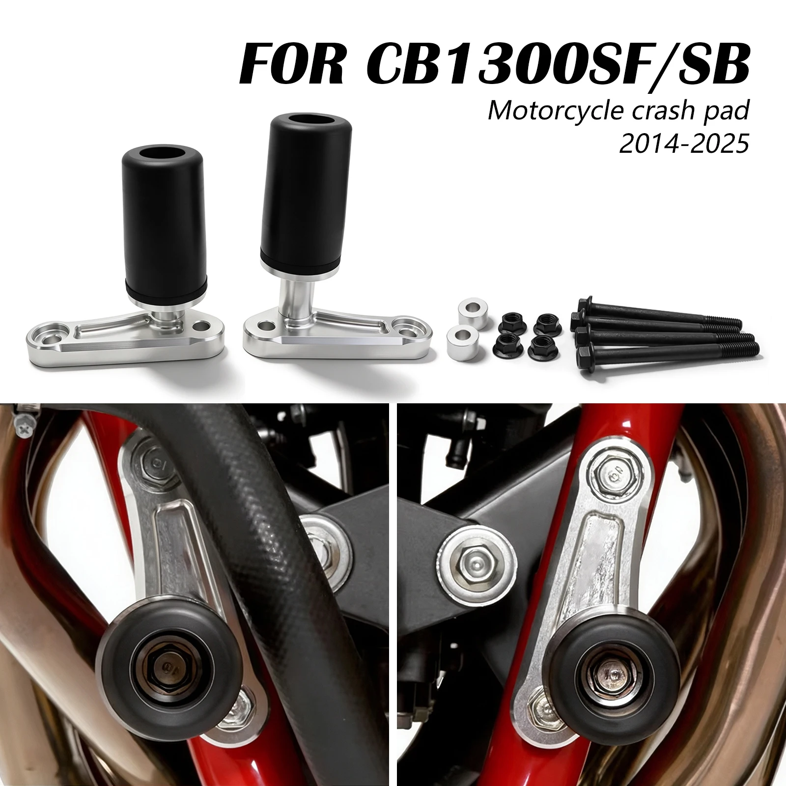 Motorcycle Falling Protection Frame Sliders Fairing Guard Anti Crash Pad Protector For Honda CB1300SB 2025 CB1300SF 2014-2024