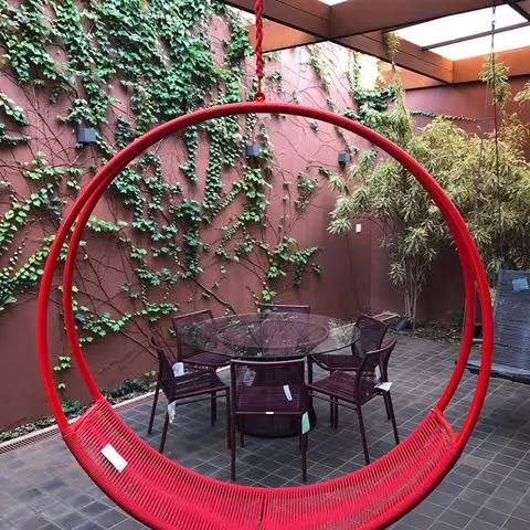 Fashion Round Round Swing Outdoor Color Ring Hammock Chair Garden