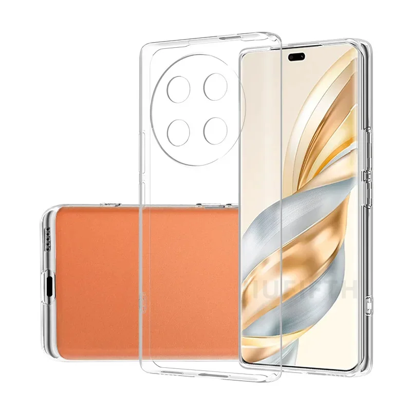 

For Huawei Honor X9C Case For HonorX9C 5G Magic7Lite X60 Pro X60Pro Simple Slim Soft TPU Clear Transparent Phone Cases Carcase