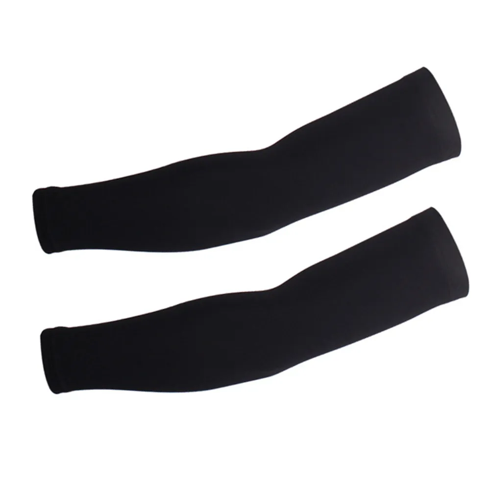 

Unisex Ice Cooling Sunscreen Sleeves Uv Protection Arm Band Cover for Sports Outdoor Activities L Black Uv Protection Sleeves