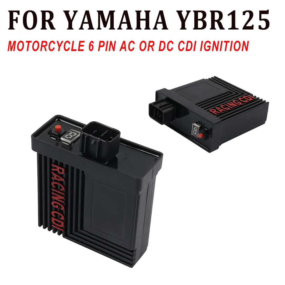 For YAMAHA YBR125 YBR 125 YB 125 Z YB125Z Euro I II Parts Motorcycle Ignition Ignite System Unit Digital Adjustable AC/DC CDI