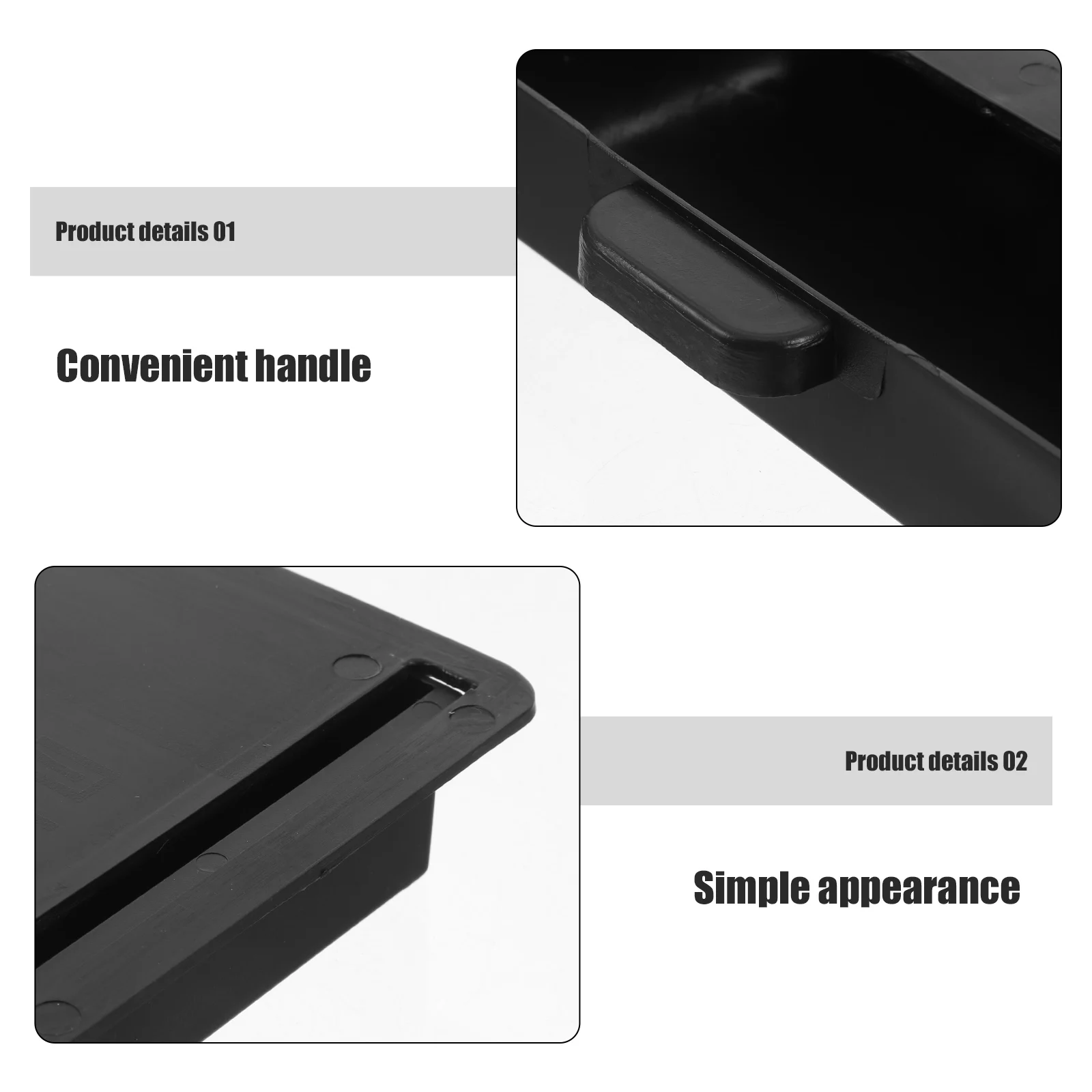 under Table Storage Box Adhesive Drawers Desk Desktop Plastic Home Organizer Organizers