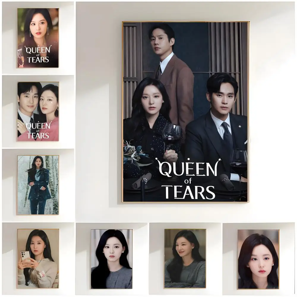 romantic series q-queen of tears Poster Classic Wall Art  Home Decor  Peel and Stick Unframed