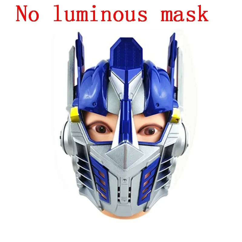 Movie Superhero Optimus Prime Bumblebee Muscle Cosplay Costume Children Mask Bodysuits Full Set Kids Carnival Halloween Clothes