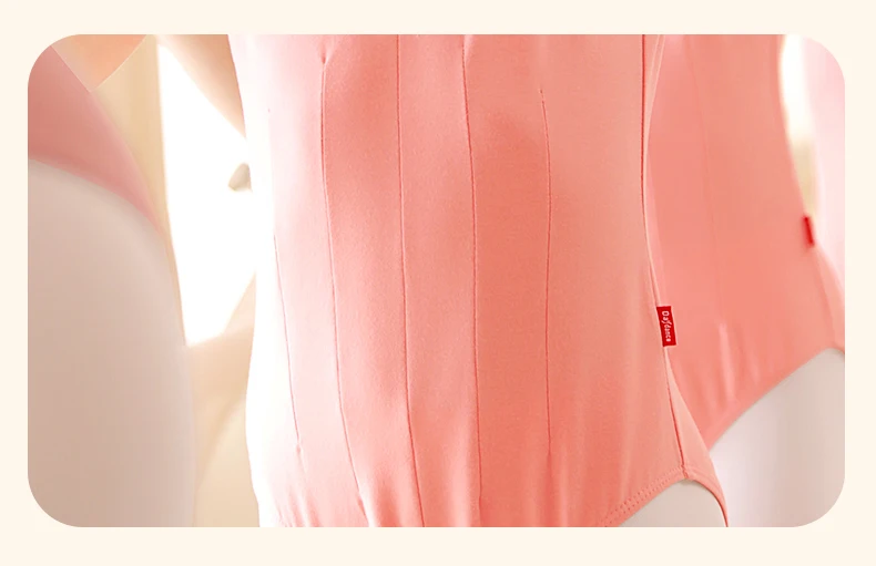 Mädchen Ballett-Trikot Gymnastik-Tanzkleidung Kleinkind Sommer Ärmellose Trikots für Tanzunterricht – Detail 11