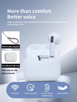 Wireless Headphones Fake AirPods For Iphone with 3 Mic / Spatial Voice/ Wireless Charging/BT5.3 In-Ear Hi-fi Stereo