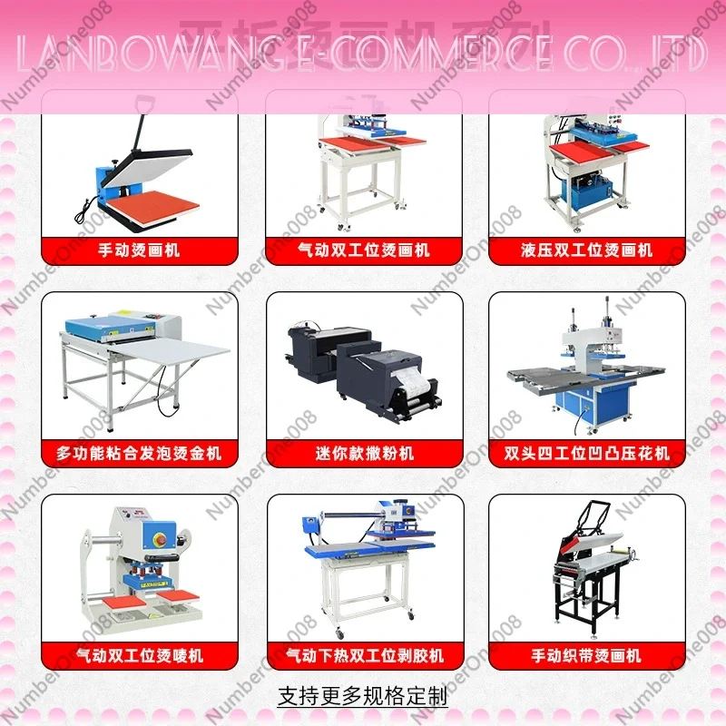 Hydraulic Dual-Station Heat Press Machine 40*60 Slide-Up Heat Transfer Machine for Clothing T-Shirt Printing