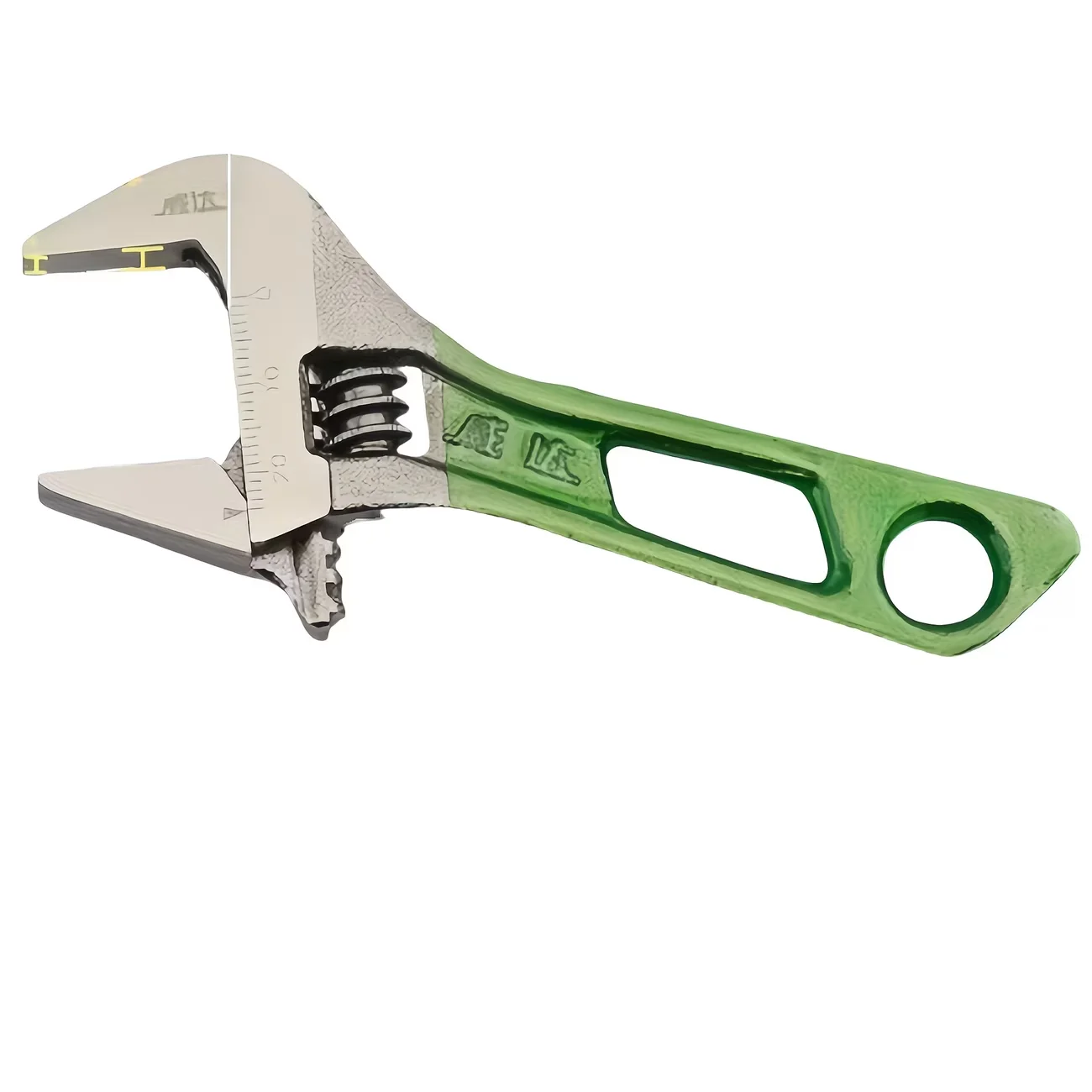 

A Mini Lightweight Multifunctional Adjustable Wrench with a Large Opening,Suitable for a Variety of Applications