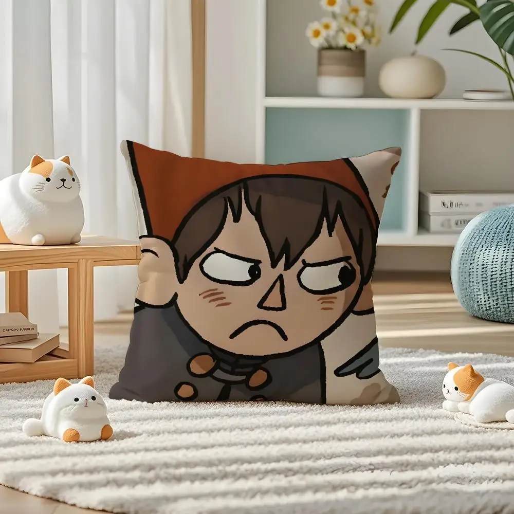 Over The G-Garden Wall ANIME Pillow Case Pillow Case Plush Fabric Soft Double Sided Print Home Sofa High Quality Cushion