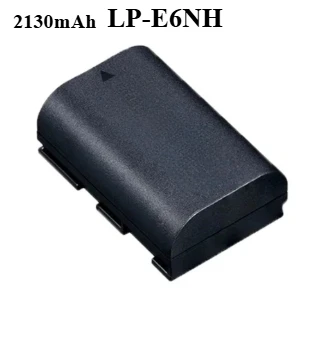 2130mAh  Original  7.2V Battery   LP-E6NH LPE6NH Battery for Canon EOS R R5 R6 5DS 6D 7D 60D 70D 80D 90D