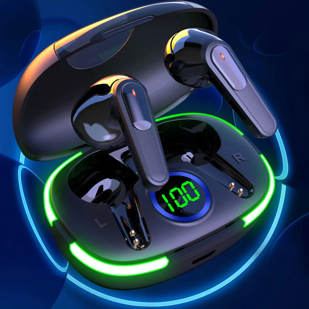 Bluetooth-compatible Headset Lossless Touch Control Headphones Earphones