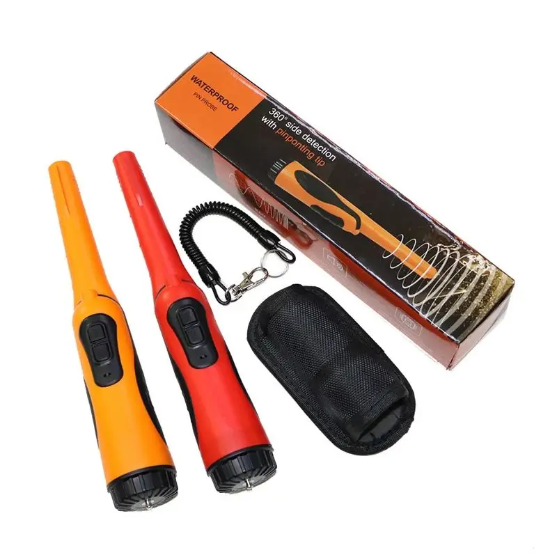 IP68Handheld Metal Detector ,Three Modes Pinpointer High Sensitivity Pin Pointer- Audio Louder LED Indicator Detector