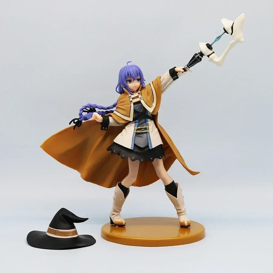 25cm Magician Roxy Migurdia Action Figure Mushoku Tensei：Jobless Reincarnation Anime Figure PVC Adult Collection Model Doll Toys