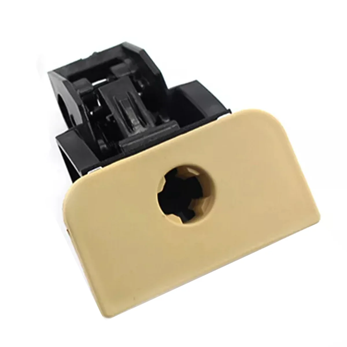 Car Co-Pilot Glove Storage Box Handle Cover with Key Hole 6Q0857131D for 2005-2009 Tool Box Switch LHD