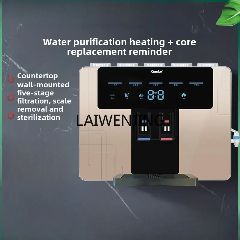MJY aquecimento direto da cozinha, máquina multifuncional, purificador de água quente e fria montado na parede