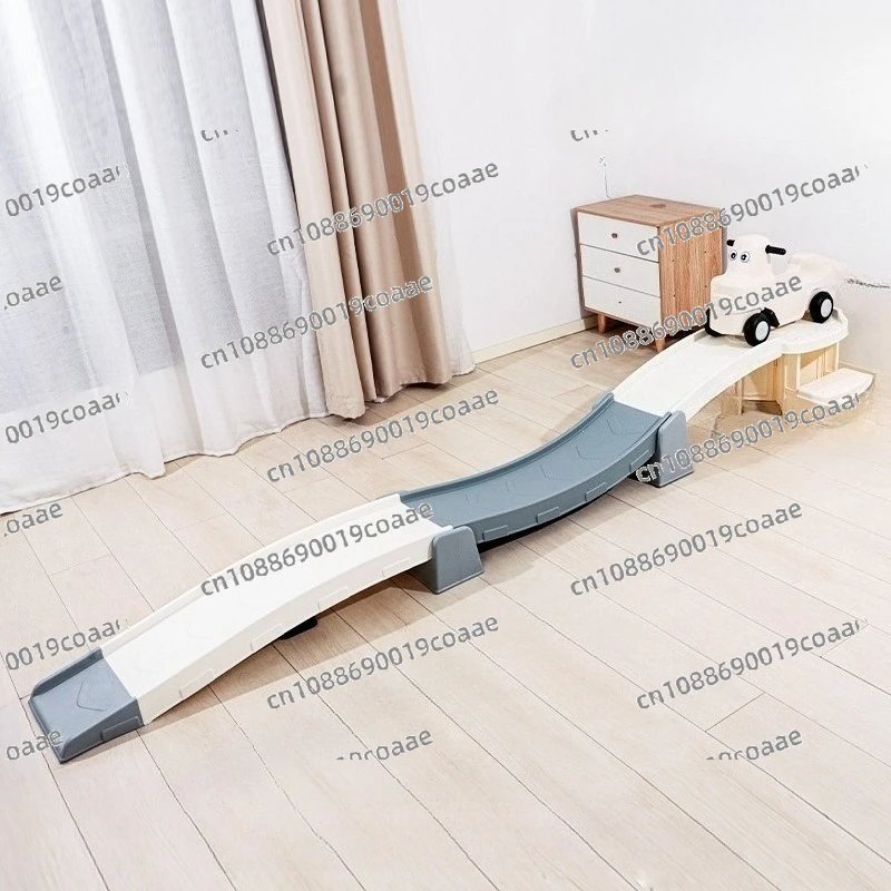 Plastic Toy Roller Coaster Game for Kids 3 Stage Slide Car