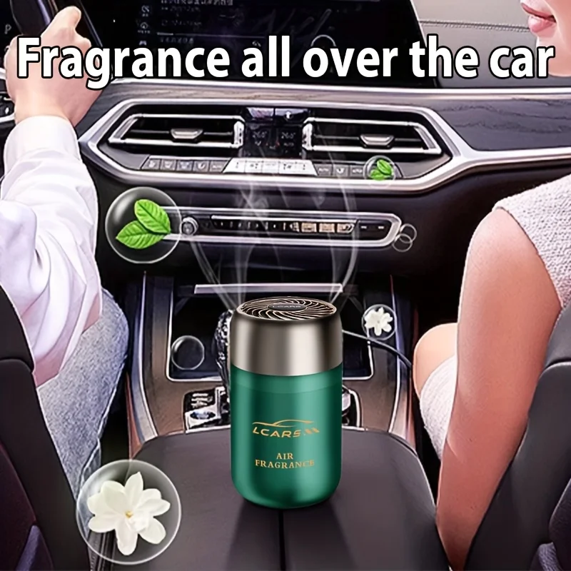 Lcars Car Fragrance Solid Balm, Long-Lasting Light Scent, Fresh Air in the Car, Large Capacity Car Interior Solid Balm, High-End Fragrance Gift, Oud, Sandalwood, Cedar, Cologne and Other Fragrances