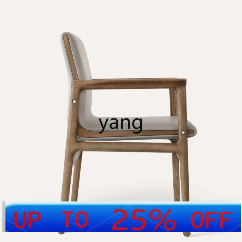 LTT Solid Wood Modern Simple and High-End Restaurant Custom Private Room Dining Chair