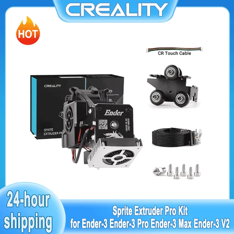 Kit Extrusor Pro Sprite 300 de CREALITY ℃   Extrusor de Impresión a Alta Temperatura con Relación de Engranajes 3:5:1 y Accionamiento Directo para Impresoras Serie Ender-3