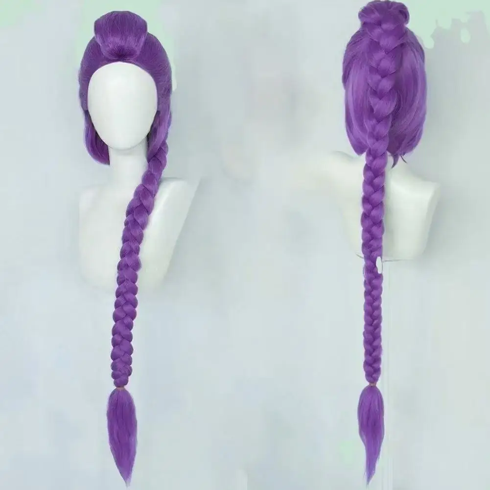 Voor KPop Rumi Mira Zoey Cosplay Kostuum Pruik Vrouwen Meisjes Halloween Carnaval Comic-con Party Rollenspel Outfits Accessoires