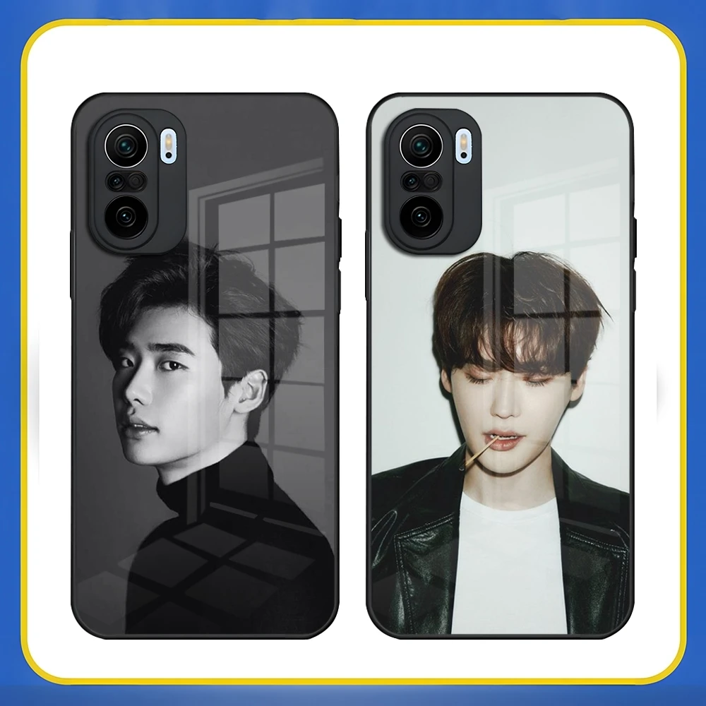 

Чехол для телефона Actor Lee Jong Suk для Xiaomi 14 Lite 12 Pro 11t 13 Lite POCO M6 M5 X6 X5 X3 NFC F5 F6 Pro, чехол из закаленного стекла