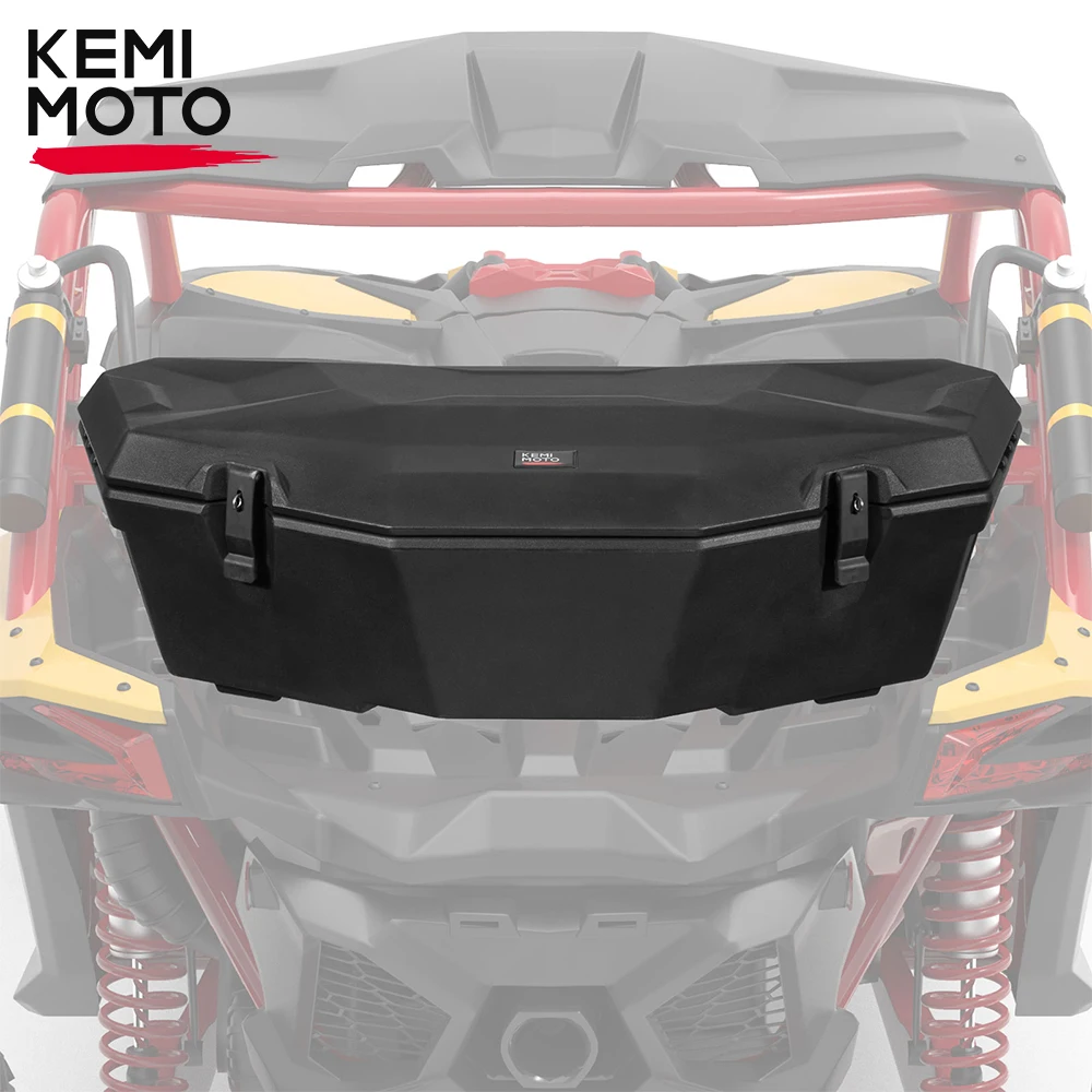 Maverick X3 Rear Cargo Storage Box 8 Gal UTV/ATV KEMIMOTO for Can-Am X3 Max Commander Outlander G2 Renegade G2S 500 570 650