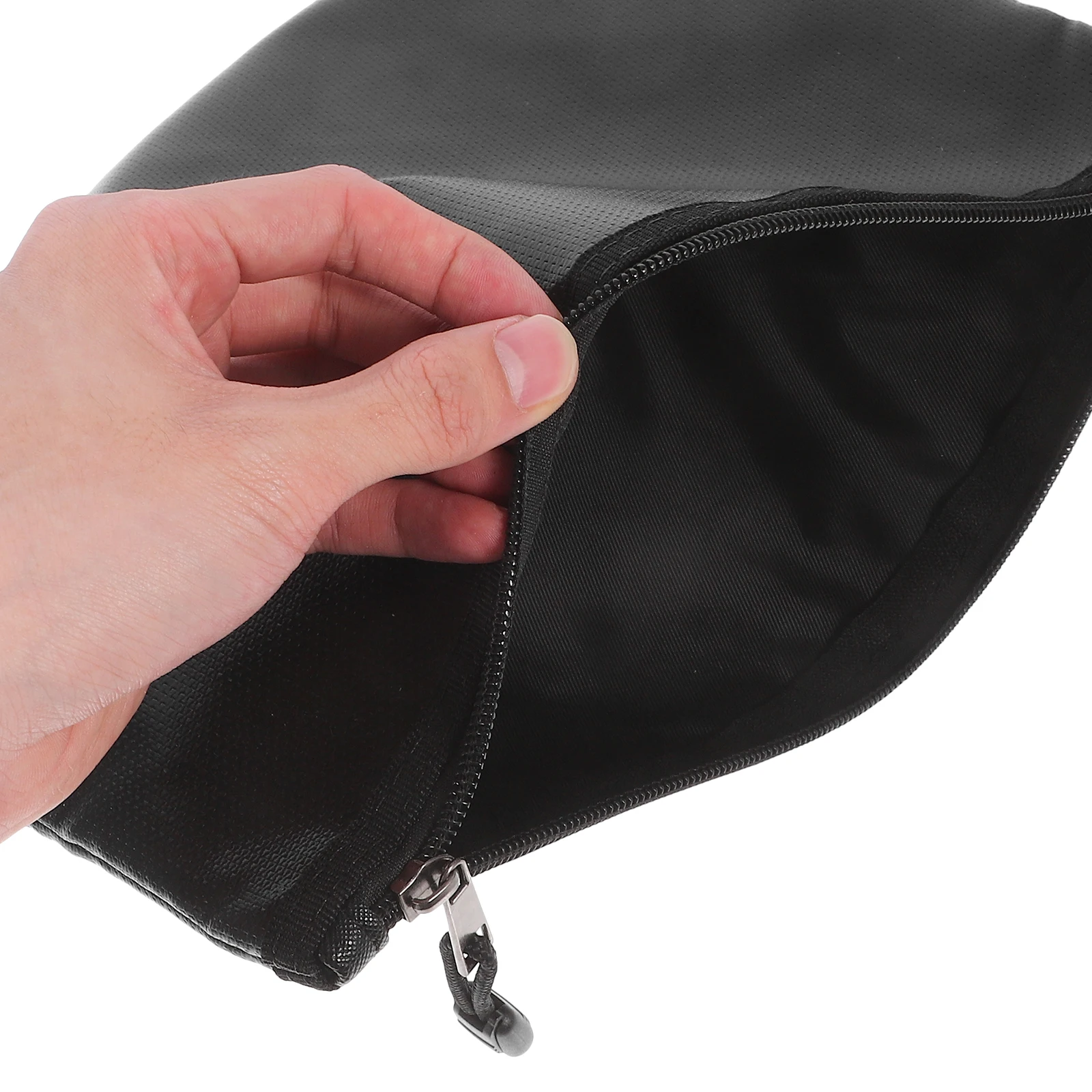 

Fireproof Waterproof Document Bag 29x20.5x1cm Coated Fiberglass Double Layer Large Capacity Storage Passports