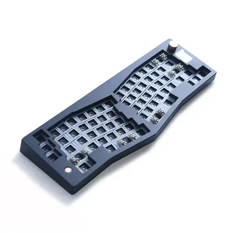 Alice ABM066 Kit Barebones Alice-layout VIA-programmabile Hot Swap Connettività Bluetooth/2.4Ghz/Tipo C per Win/Mac