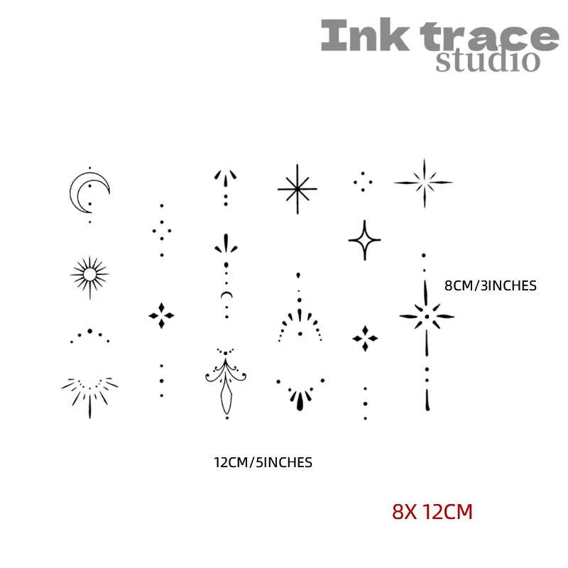 Waterproof New Finger Tattoo Temporary Stickers: Semi-Permanent Magic Fake Tattoos That Last 7–15 Days for Easy Body Art
