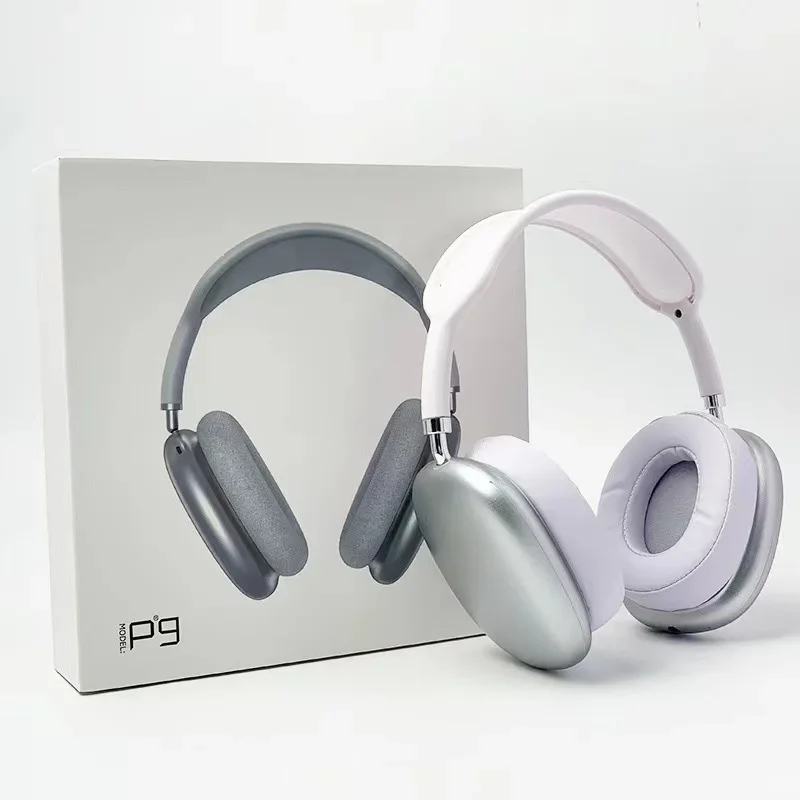 P9 Pro headphone kasual terpasang di kepala PP baru