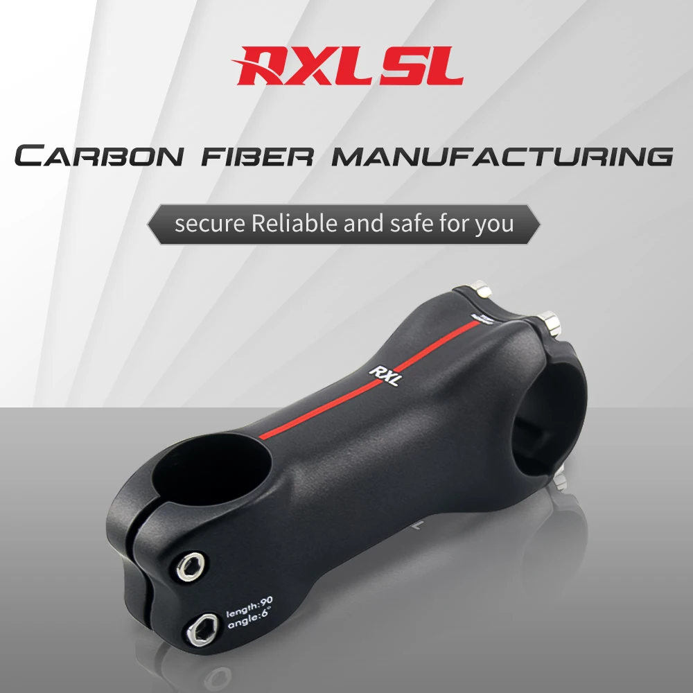 RXL SL Carbon Mtb mostek 6/17 stopni mostek do roweru górskiego UD matowy czerwony/czarny ultralekkie mostki do rowerów szosowych 28.6-31.8mm