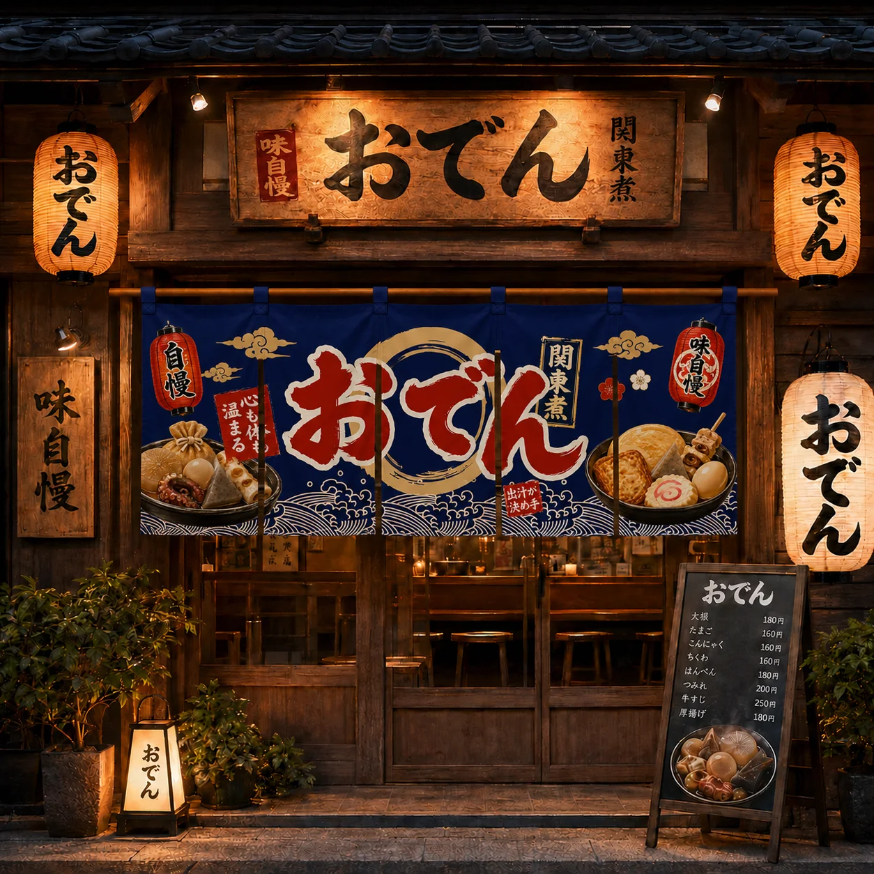 Japanese-style hanging half curtain food shopdoor curtain shop commercial door head decoration advertising curtain customization