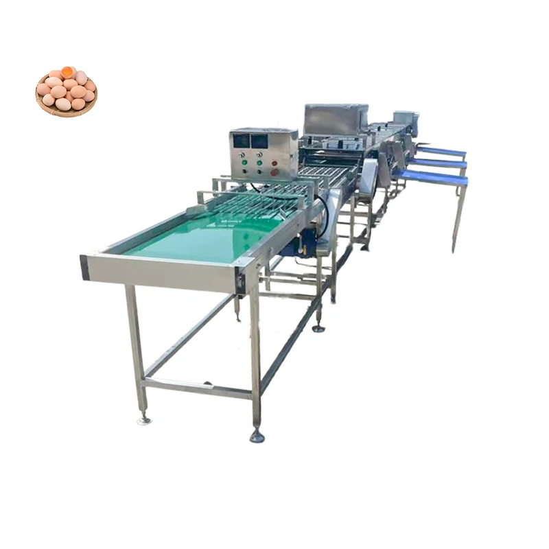 Customizable 25000pcs/h Egg Sorting Machine Wholesale Egg Grading Machine for Poultry Farm Egg Cleaning & Grading Machine