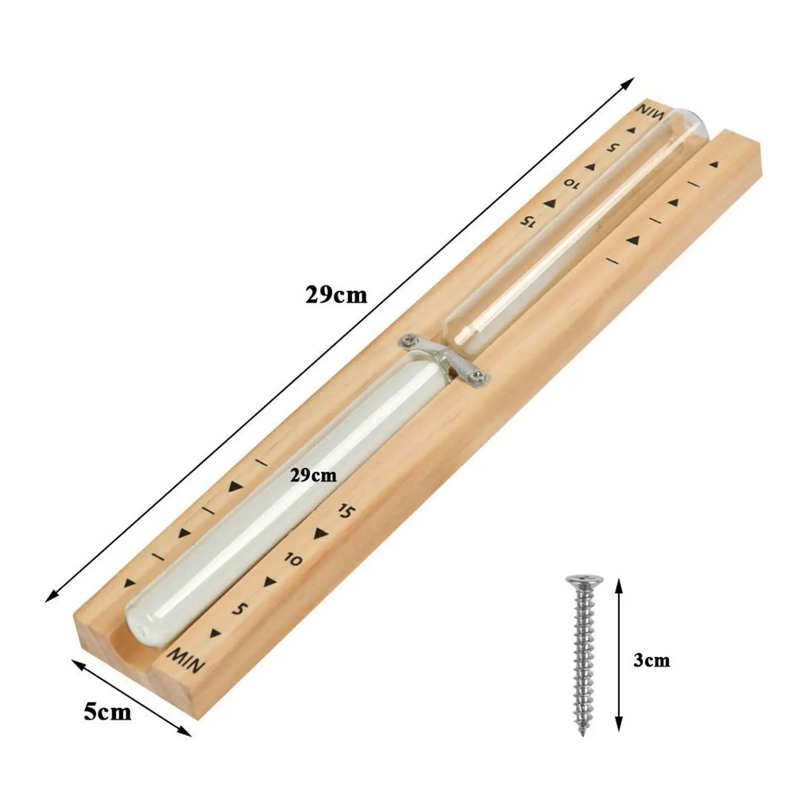 Multi-use Rotating Deluxe Wall Sauna Timer 15 Mins Wooden Timer Hourglass Clock For Bath Spa Thermometer Timing Tool C ountdown