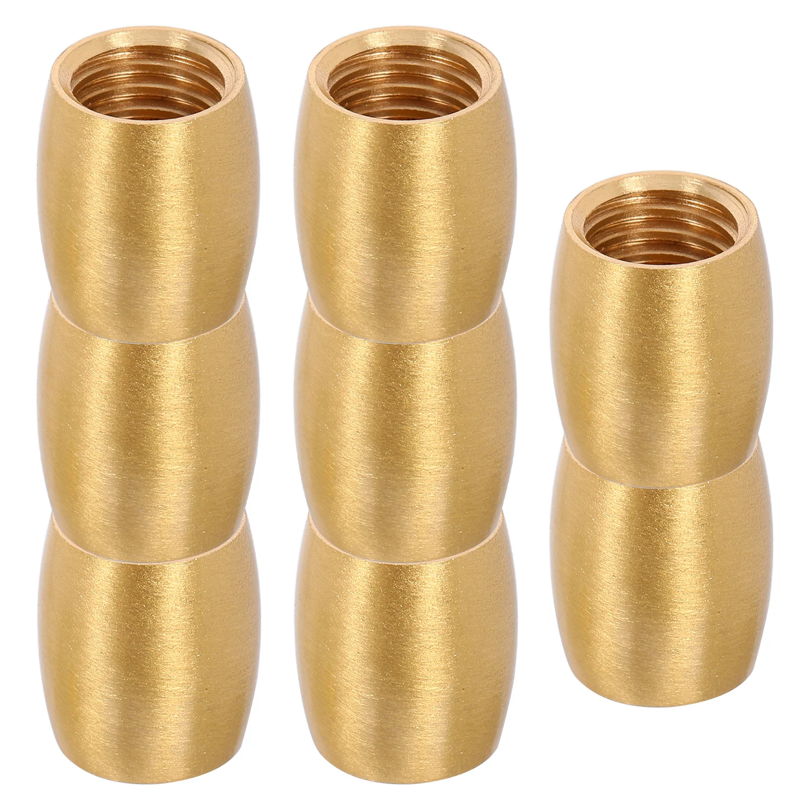 

8Pcs Brass Furniture Feet Metal Support Legs for Boxes Trays Crafts Polished Base Pads Protection Against Scratches Display