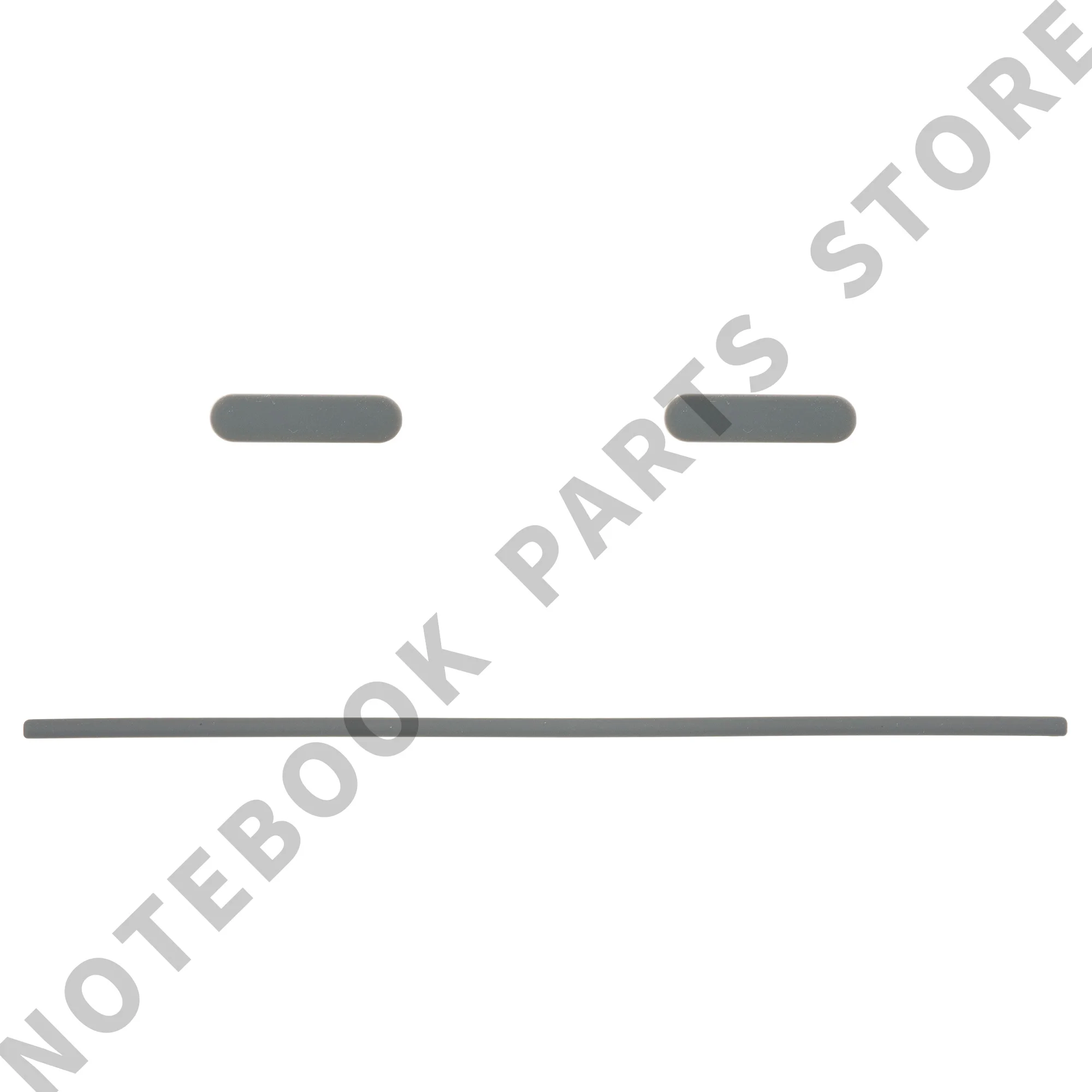 Rubber Foot on Base Cover For ThinkBook 15 G2 ARE/ITL 15 G3 ITL/ACL 15 G4 IAP 15 G5 ABP Anti Slip Strips Dark Gray Pad Repair