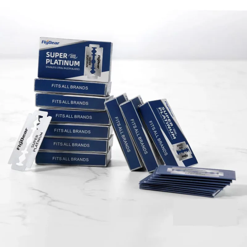 10/50/100pcs Double Edge Razor Blades Men's Razor For Shaving Men Blade Professional Barber Razor Beard Trimmer Tool