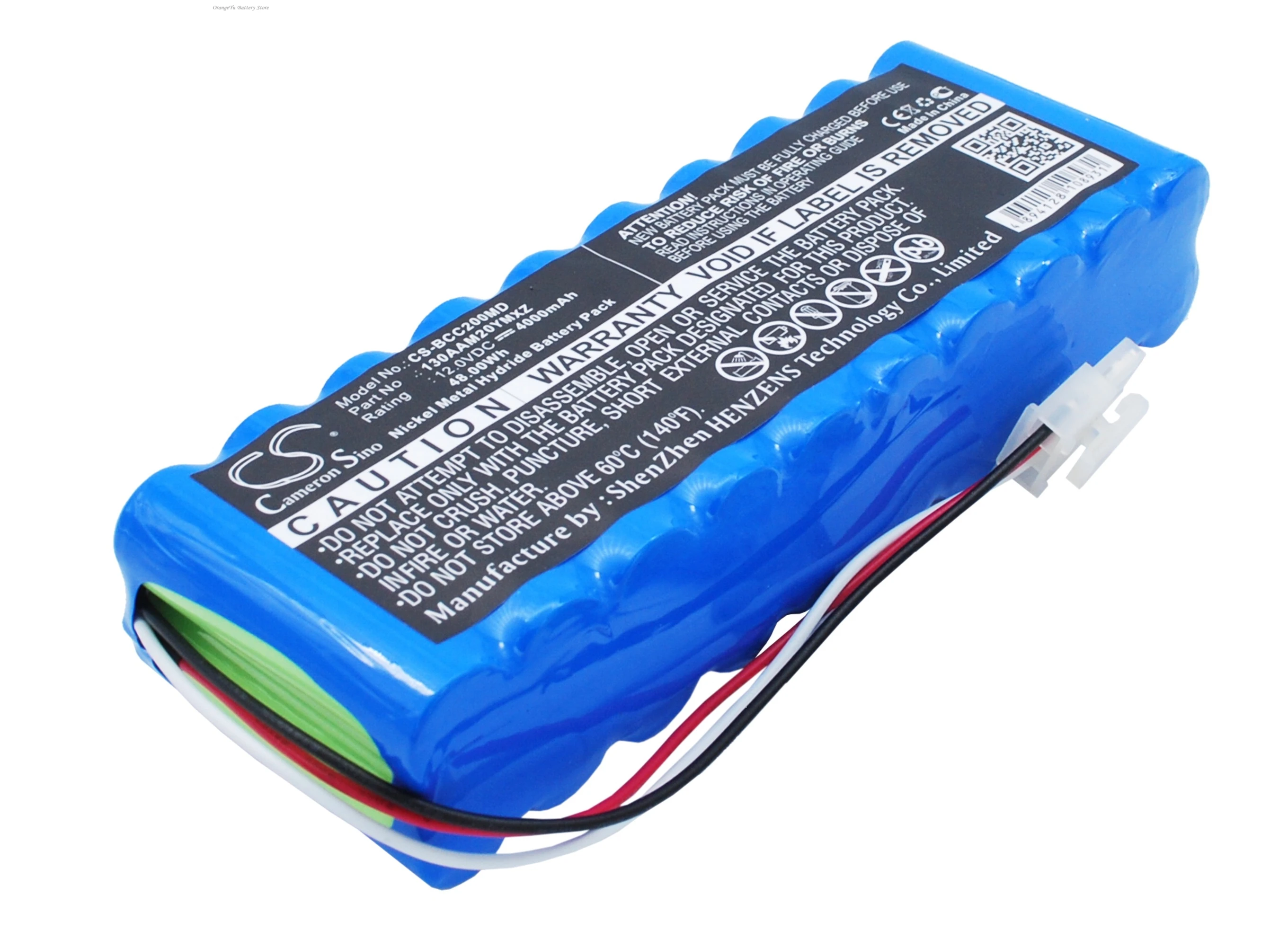 

Cameron Sino 12.0V 4000mAh Medical Battery for MEDICAL ECONET Cardio M, M Plus, Cardio M+ +TOOL