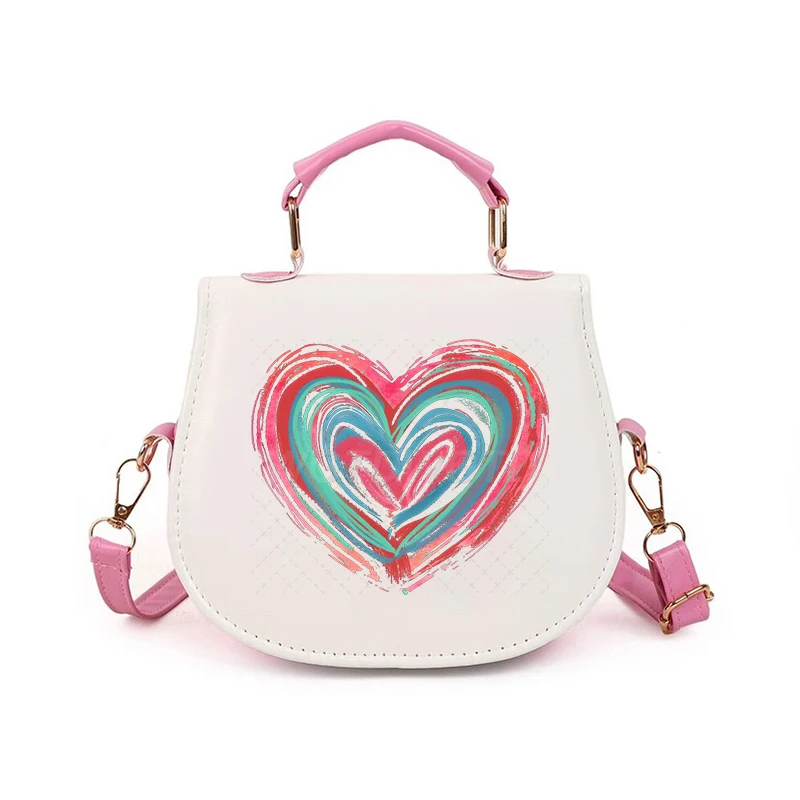 

Новая Y2K сумка через плечо с розовым сердечком, кокетка, подарки на день Святого Валентина, сумка, модная эстетичная сумка для девочек, женская сумка через плечо