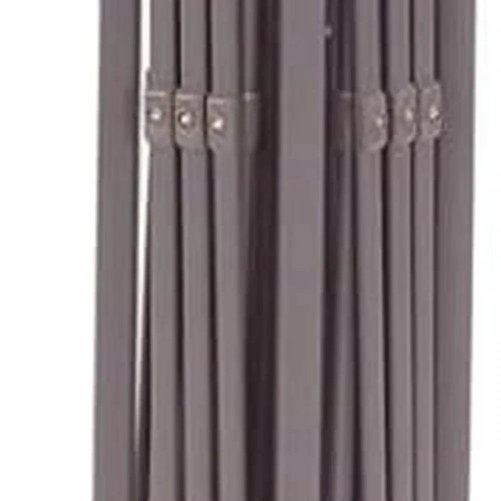 مأوى مظلة محمول سريع الإعداد مقاس 13 × 13 قدمًا مع سقف مزود بفتحات تهوية لتعزيز تدفق الهواء وحماية من أشعة الشمس 50+، مثالي للاستخدام في الهواء الطلق