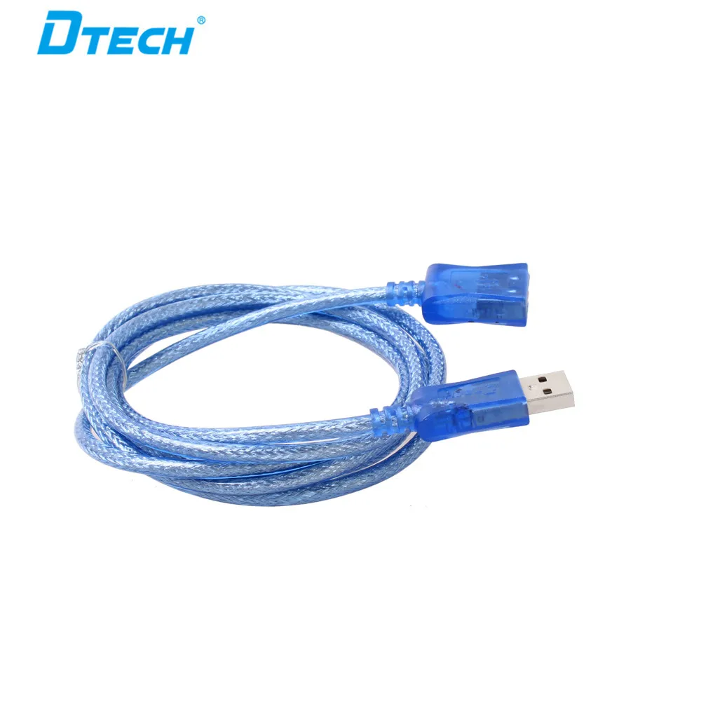 3PCS DTECH Best Price A Male-A Female Speed 1.8M 4k@60hz USB 2.0 AM-AF Cable For Computer Etc.