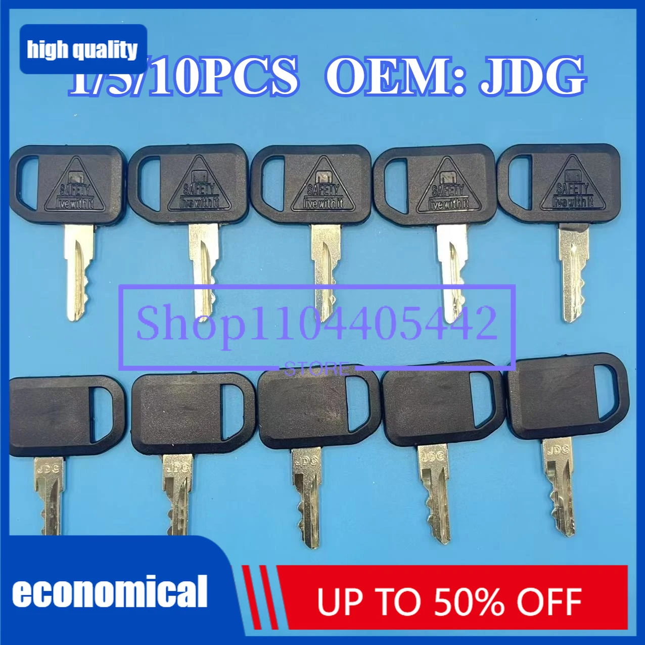 

1/5/10PCS JDG AM131841 Key AM101600 Fits for Gator Ignition Switch GX70 GX75 GX95 RX63 RX73 RX75 RX95