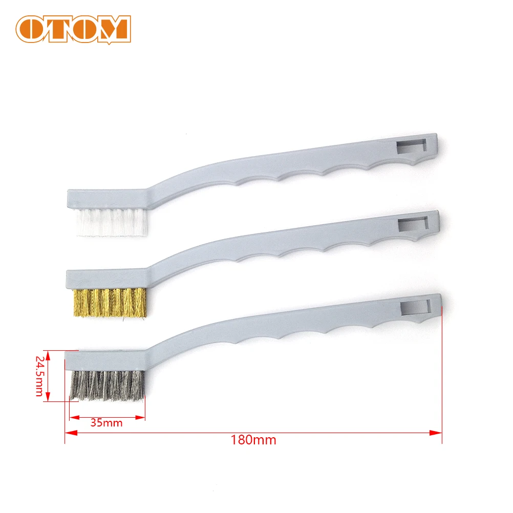 OTOM Portable Motorcycle Bicycle Chain Cleaner Tool Brush Toothbrush MTB Bike Machine Washer Scrubber Cycling Clean Kit Universa